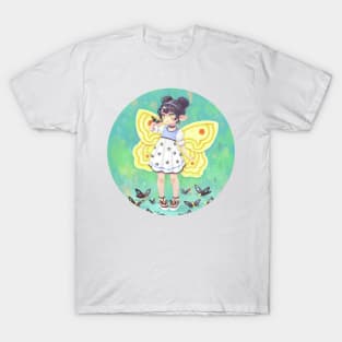 Butterfly Girl T-Shirt